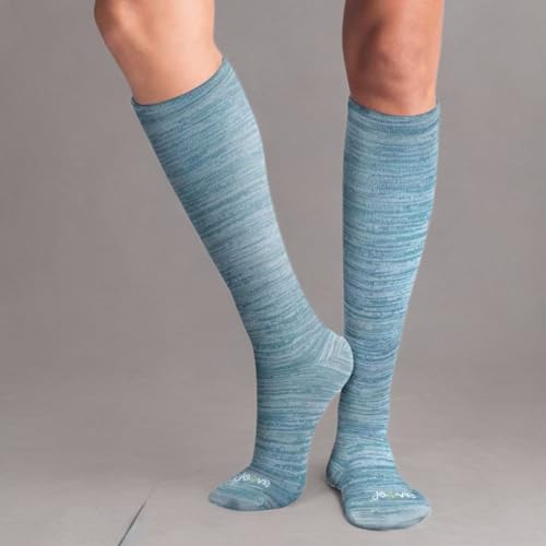 Image of ja vie 80% Merino Wool Ultra Soft 15-20mmHg Graduated Compression Socks for Women & Men