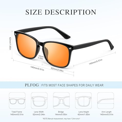 Image of Blue Light Glasses For Woman Men - Anti Eyestrain UV Protection Computer Gaming Eyeglasses Blue Light Blocking Glasses