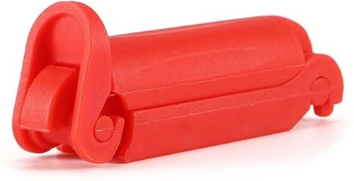 Msagkah Auto Sicherheitsgurt Clip, Roter Kunststoff Erwachsene Kind Auto Sicherheitsgurt Clip, kompatibel mit Allen Kindersitzen (1-Pcs)
