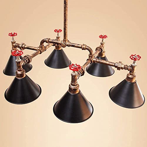 LED Modern Chandelier Lamp, Pendant Lights Loft Lamps Retro Chandeliers Hanging Chandeliers Solid Iron Water Pipes Personality Steampunk Pendant Lamp Compatible with Kids Bedroom Dinning Room Living R steampunk buy now online LED Modern Chandelier Lamp, Pendant Lights Loft Lamps Retro Chandeliers Hanging Chandeliers Solid Iron Water Pipes Personality Steampunk Pendant Lamp Compatible with Kids Bedroom Dinning Room Living R steampunk buy now online
