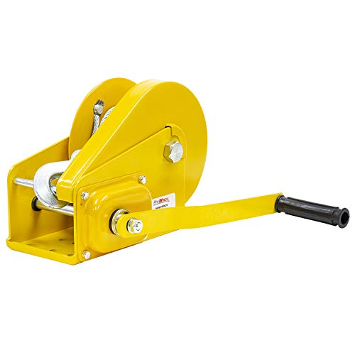 Prowinch Hydraulic Foldable Davit Crane with Winch with 2000 Lbs Load Capacity 360 Degree
