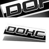 Car DOHC Emblems Badges Metal Vehicle Decals Bumper Sticker Cool Car Exterior...