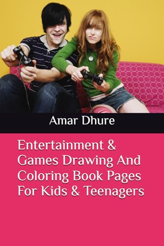 Entertainment & Games Drawing And Coloring Book Pages For Kids & Teenagers