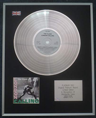 Century Presentations - The Clash - Limited Edition CD Platinum LP Disc - London Calling