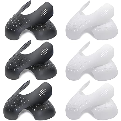 Comfowner 6 Pairs 2023 New Version Anti-Wrinkle Shoe Toe Box Protectors, Toe Box Decreaser Prevent...