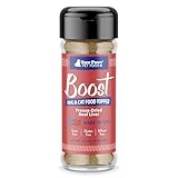 Raw Paws Boost Pet Food Topper Freeze-Dried Beef Liver, 2.8-oz, Made in USA, Dog Food Toppers for Picky Eaters, Cat Gravy Dog Gravy Topper for Dry Food, Beef Liver Sprinkles for Dogs, Cat Food Toppers