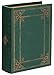 Decorative Vintage Book Shaped Trinket Storage Box- Green