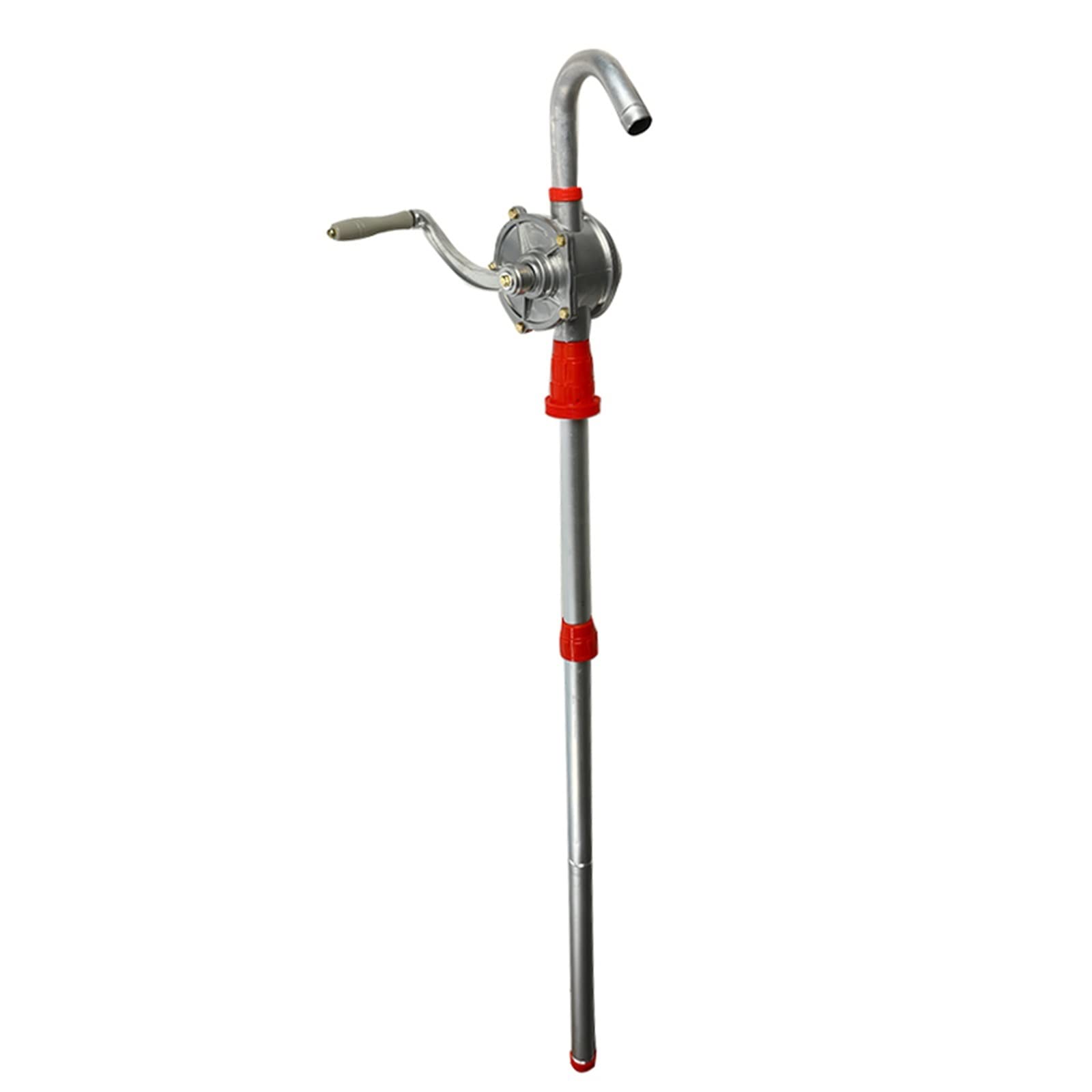 32mm manuel pompe à main tambour lourd rotatif nouveau baril de carburant à huile pompe robuste Diesel carburant mazout outil de transfert de gaz