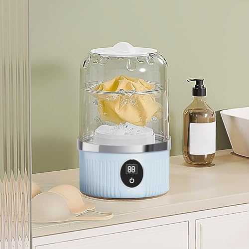 Laveuse compacte pour sous-vêtements rechargeable en petit appartement
