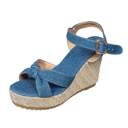 Sandales pour femme compensées et mules d'été bohème