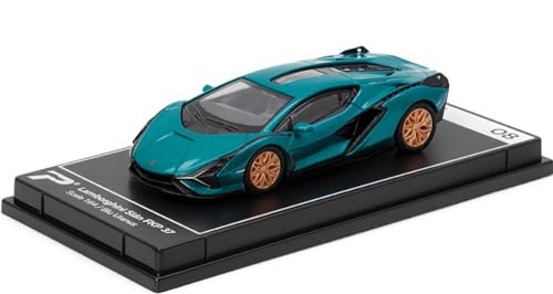 Lamborghini Sian FKP 37 1:64 Azul Colección