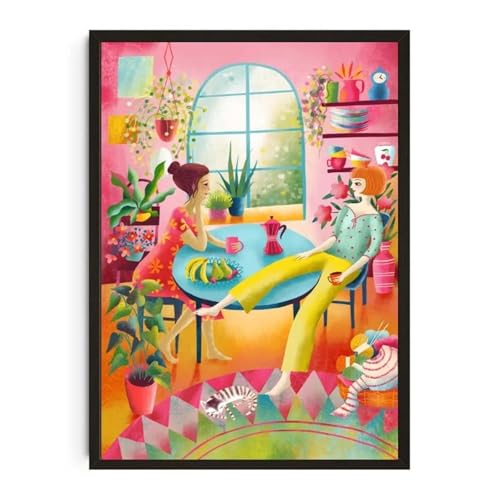 Affiche et impressions dessins de mode LEMST 50x70cm pour salon