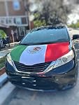 Car Hood Cover Country Flag Hood Cover Durable Weatherproof Universal Fit Car Cover for All Seasons Protection Custom Fit for Cars Trucks SUVs (Mexico)