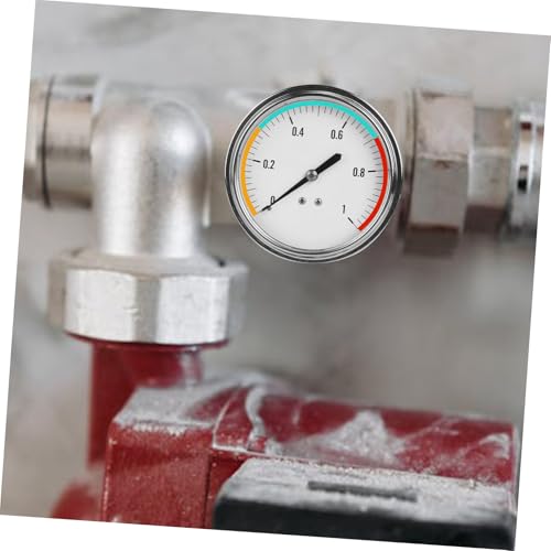 JECOMPRIS Manometer Aufkleber 3 Bögen Wasserfest Verschleißfest Bogenförmige Druckmessgerät Etiketten Für Mechanische Instrumente Klare Anzeige Einfach Zu Montieren