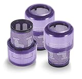 Supremery 3X Filter Set für Dyson V11 V15 SV14 Cyclone Staubsauger, Alternative für Dyson Filter (Teile-Nr. 970013-02), Ersatzteil Filter waschbar