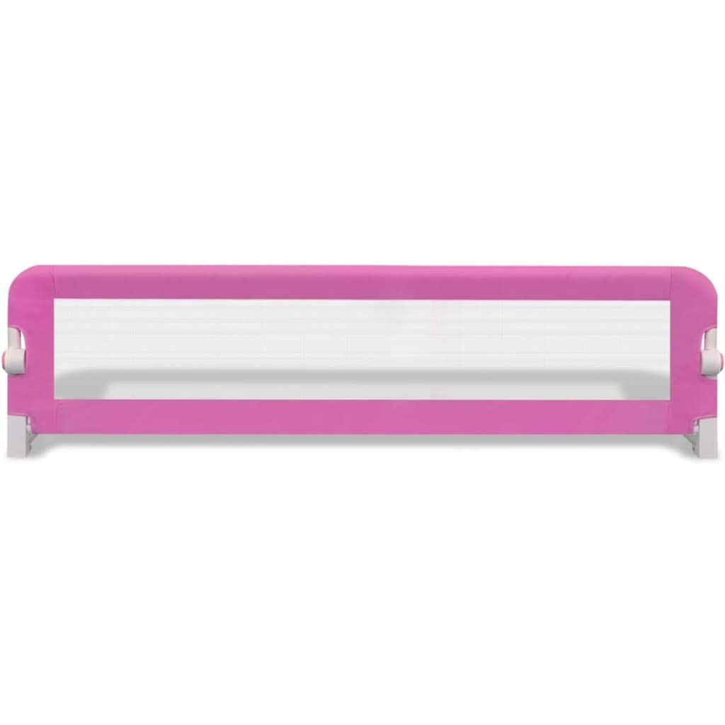 Festnight Barrera de Cama Barrera de Seguridad Infantil para la Cama 150 x 36,5 x 42 cm Rosa