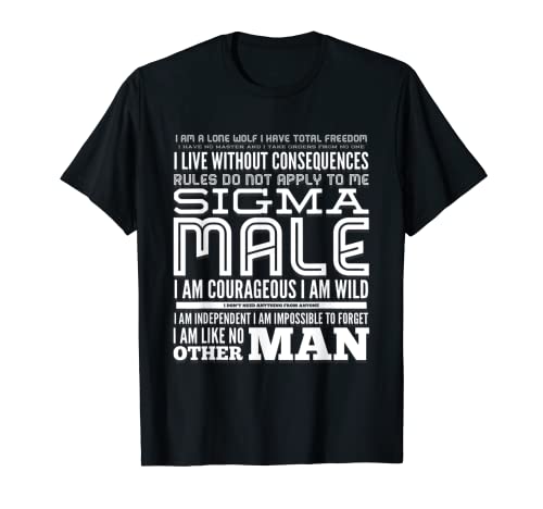 Sigma Male T-Shirt