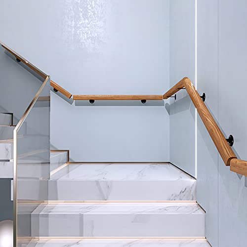 Main courante escalier bois rampe securite interieur antiderapante - 5