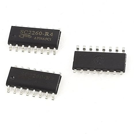 3Pcs SC2260-R4 Remote Control Low Consumption Universal Encoder 16Pin :  Amazon.in: Electronics