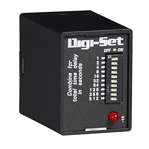 ABB SSAC TDM120AL DIGI-SET TIME DELAY RESISTIVE RELAY 120V-AC 10A AMP B367020