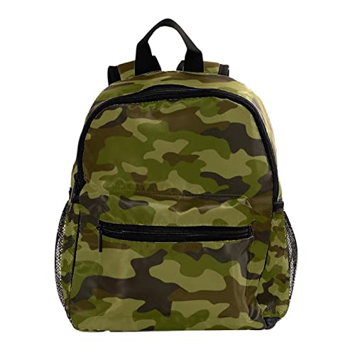 Sac à dos pour garçons et filles papillons multicolore orange de 30,5 cm