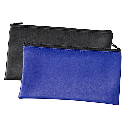 NUOBESTY 2 Unidades Saco De Depósito à Prova D' Água Troque De Bolsa Bolsas De Carteira De Moeda Bo