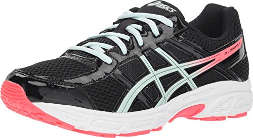 ASICS Kids Gel-Contend 4, Black/Soothing Sea, 6.5 M US Big Kid
