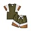 Color Block-army Green