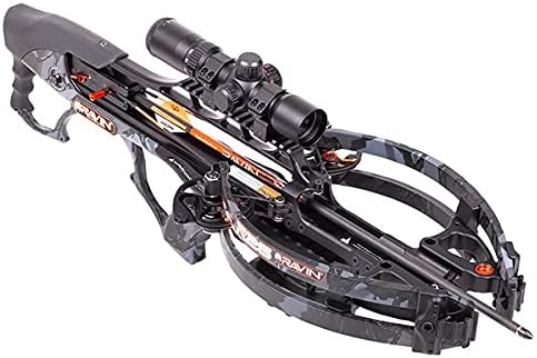 Ravin R26 Ultimate Crossbow Package with 15 Arrows, Soft Case, Broadheads and Much More, Predator Dusk