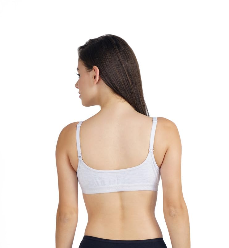 Image of BODYSIZE Cotton Front Open Bra for Women Daily Use | Non-Padded, Non-Wired | Sweat Absorbent Seamless Bra | Full Coverage Regular Wear | Twin Hook Adjuster (Cup Size: B)