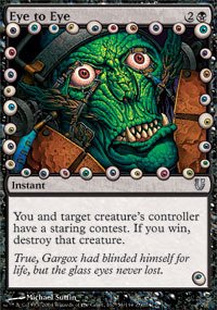 Magic The Gathering - Eye to Eye - Unhinged
