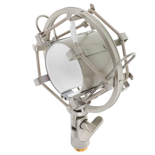 Cabilock Montura Antivibración para Micrófono Condensador Soporte Suspensión Alta Absorción Compatible con Estudios Grabación Transmisiones