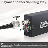 Superbat BNC RG58 Male to Male 50ohm Coax Extension Cable 1m BNC Patch Lead for Radio Scanner, CB/Ham Radio, Antenna/Spectrum Analyzer, Security Camera, Test Devices 2Pcs - Image 4