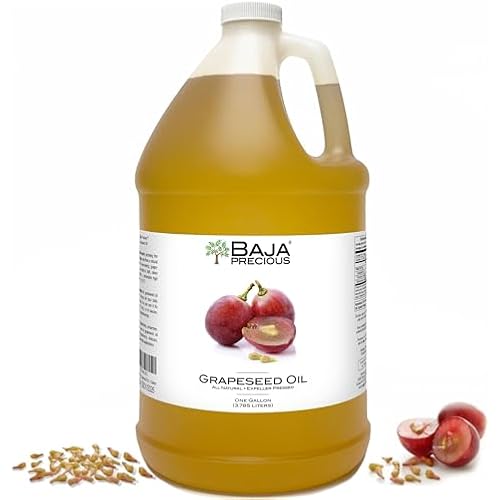 Baja Precious Grapeseed Oil, 100% Pure, 1 Gallon