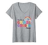 Photo Gallery donna membro del cugino pazzo, crazy cousin crew maglietta con collo a v Photo Gallery donna membro del cugino pazzo, crazy cousin crew maglietta con collo a v