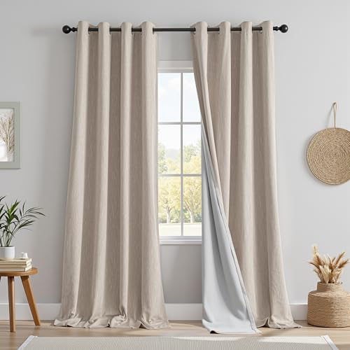 Rideaux isolation decoration curtains occultants pour fenêtre et porte