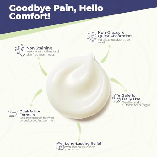 Sombra Warm Pain Relief Gel, Warm Relief for Arthritis and Chronic Pain Pre-Workout Muscle Rub Vegan Formula Free of Artificial Fragrances, Dyes, NSAIDs, Wax, Petroleum, Alcohol - 3oz Roll-On - Thumbnail 4