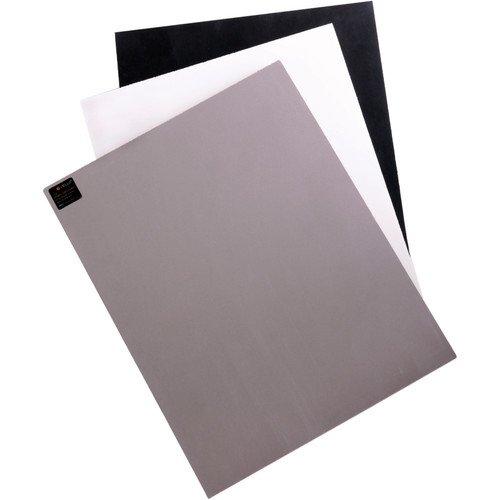 Vello White Balance Card Set for Digital Photography (Large, 10 x 7.9)