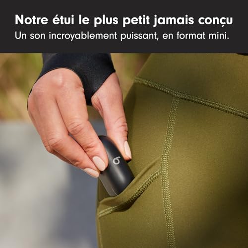 Beats Solo Buds – Écouteurs Bluetooth sans Fil | 18 Heures d'autonomie | Compatibilité Apple et Android | Microphone intégré – Noir Mat