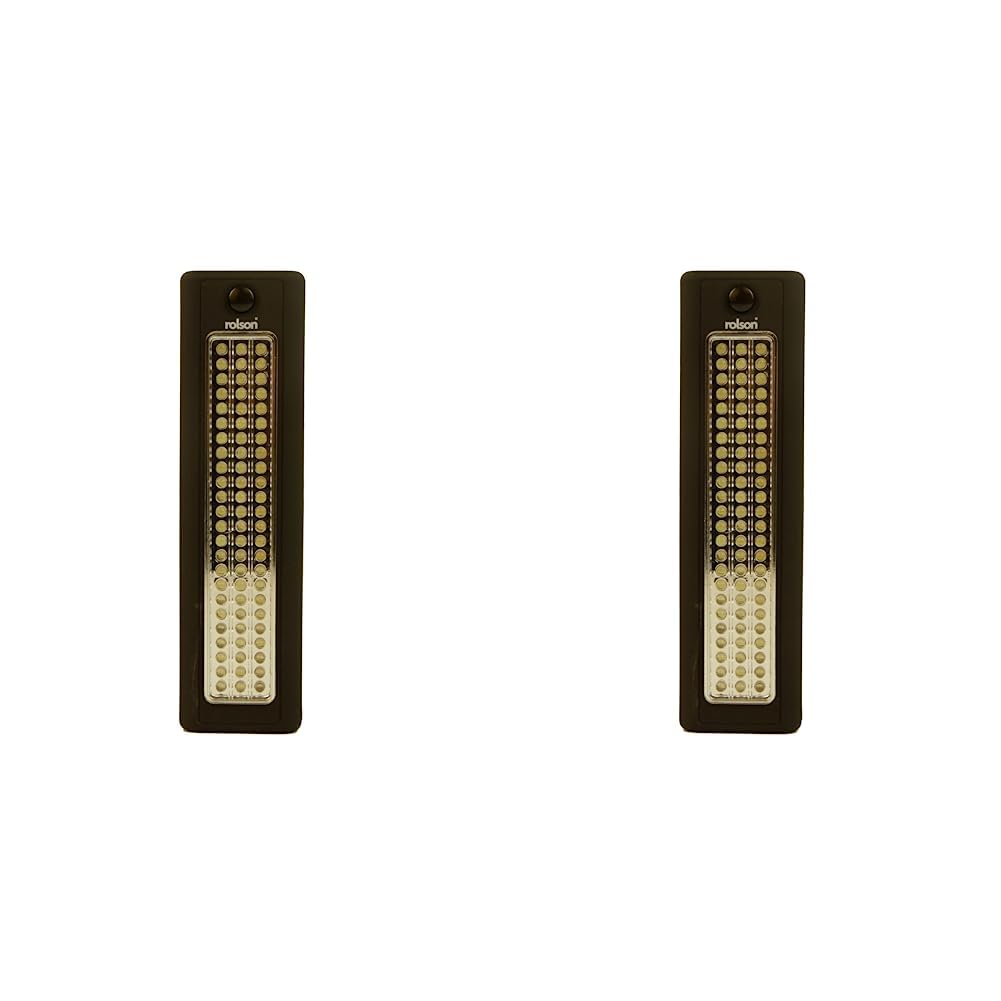 Rolson (61770) 72 LED Inspection Lamp, Black (Single) (Pack of 2)