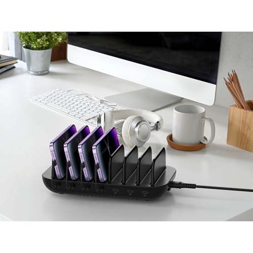 Station de charge 7 ports USB-C Conceptronic pour charger tout ensemble - 3
