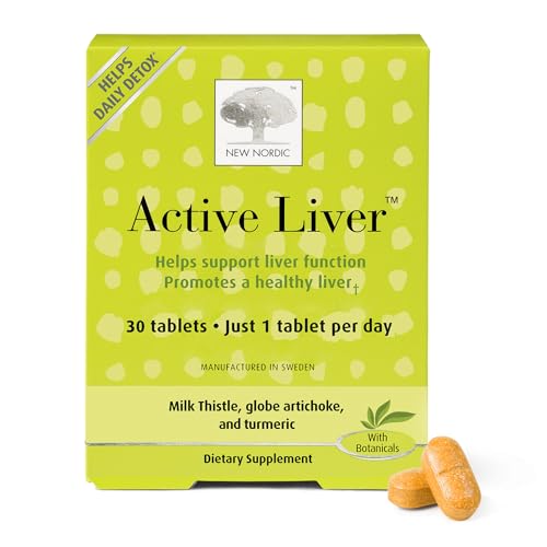 NEW NORDIC Active Liver 30-Day Supply, Daily Liver...