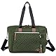 Dikaslon Wickeltasche mit Schnullertasche und Wickelunterlage, Große Reisewindeltasche für Mama und Papa, Multifunktions-Babytasche für Jungen und Mädchen, Olivgrün