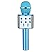 KITY Toys for 3-12 Year Old Boys, Wireless Bluetooth Karaoke Microphone Best Gifts for 5-12 Year Old Boys Gifts for Girls Age 3-12 Years Educational Birthday Gift Stocking Stuffers Blue