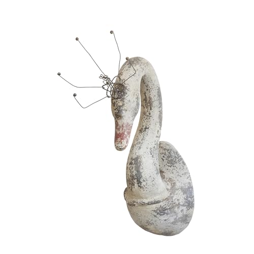 Creative Co-Op Magnesia Swan Wall Décor