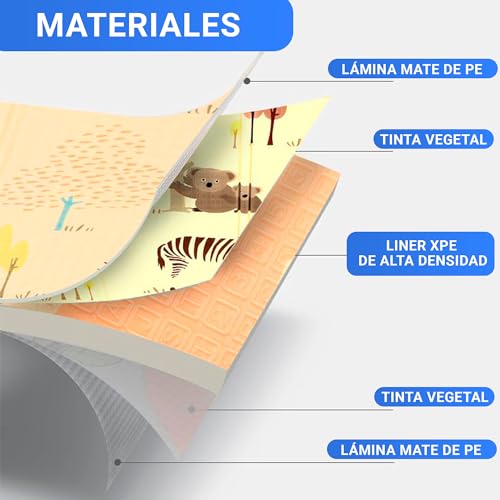 Miniatura 6 de Jupplies Parque Infantil Bebe Alfombra De Juego Pelota De Futbol Y Baloncesto - Corralito De Bebé Plegable 180 X 120 X 60cm - Parque De Juegos Bebé Con Malla Transpirable - Azul
