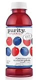 Purity Organic Drinks, Pomegranate Blueberry, 16-Ounce Bottles (Pack of 6)