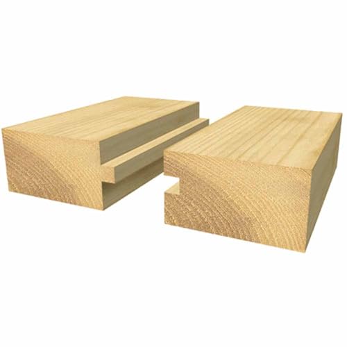 Trend CraftPro frez prosty dwupiórowy do frezarki górnowrzecionowej, trzpień 1/2 cala, średnica cięcia 12 mm, długość cięcia 50 mm, węglik spiekany (TCT), C200X1/2TC