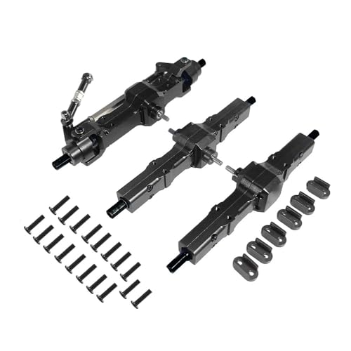 Essieu arrière intermédiaire métal voiture RC B16 B36 Q60 Q63 6X6