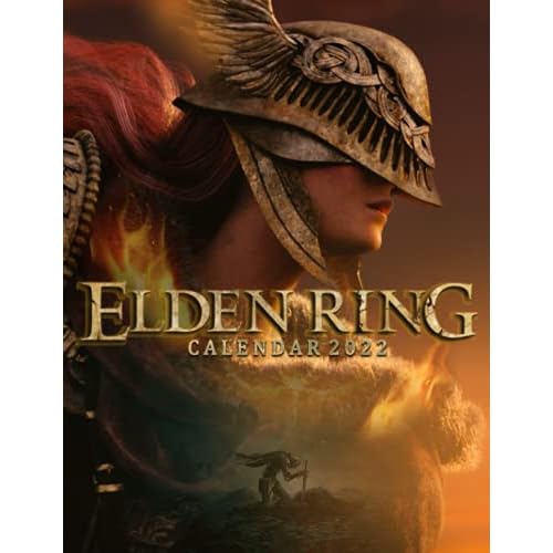 Elden Ring 2022 calendar: Games calendar 2022-2023-18 months- Planner Gifts boys girls kids and all Fans BIG SIZE 17''x11''